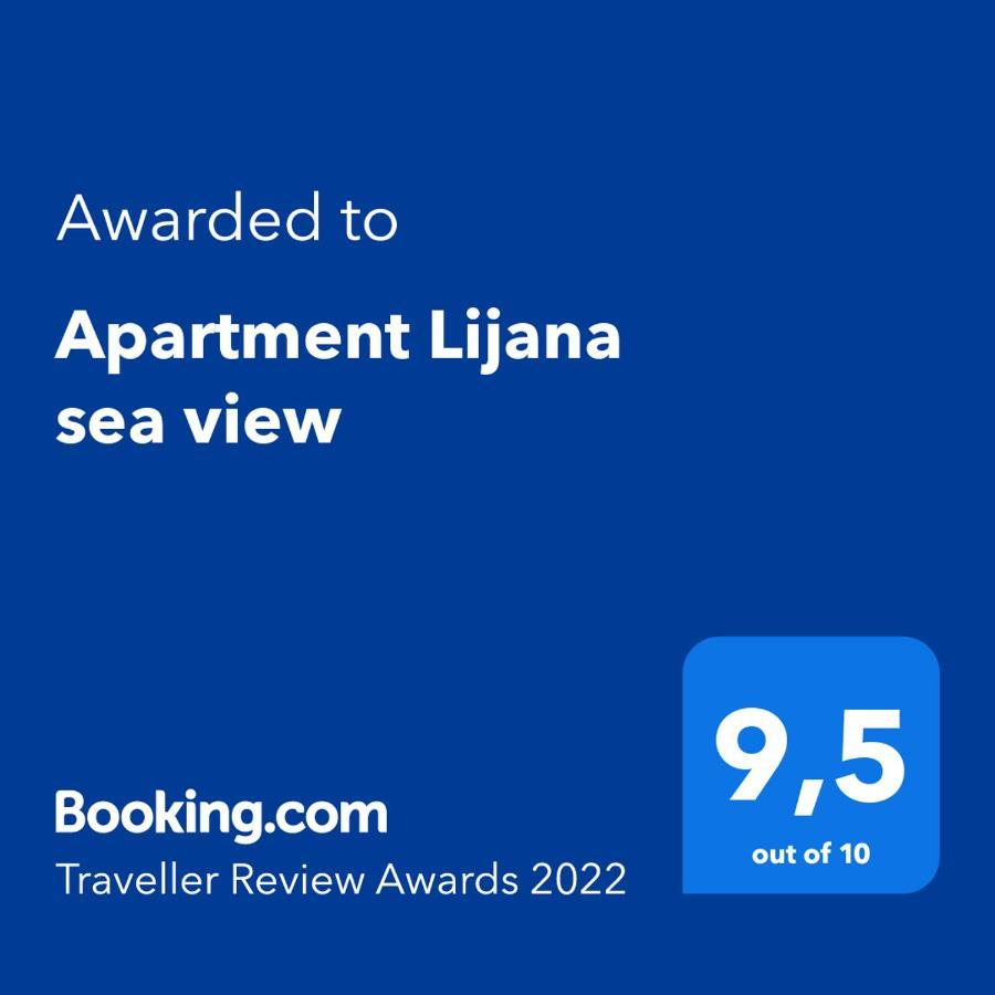 Apartment Lijana Sea View Tučepi Εξωτερικό φωτογραφία